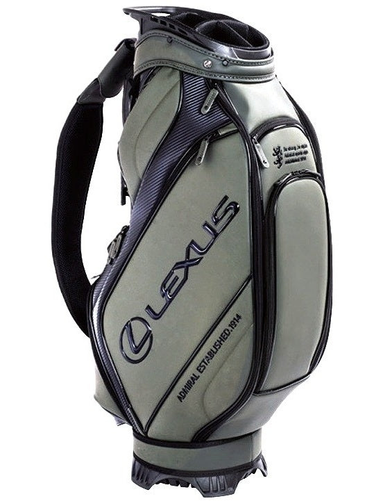 Genuine Lexus Japan Admiral Premium Golf Bag (Matte Olive Green