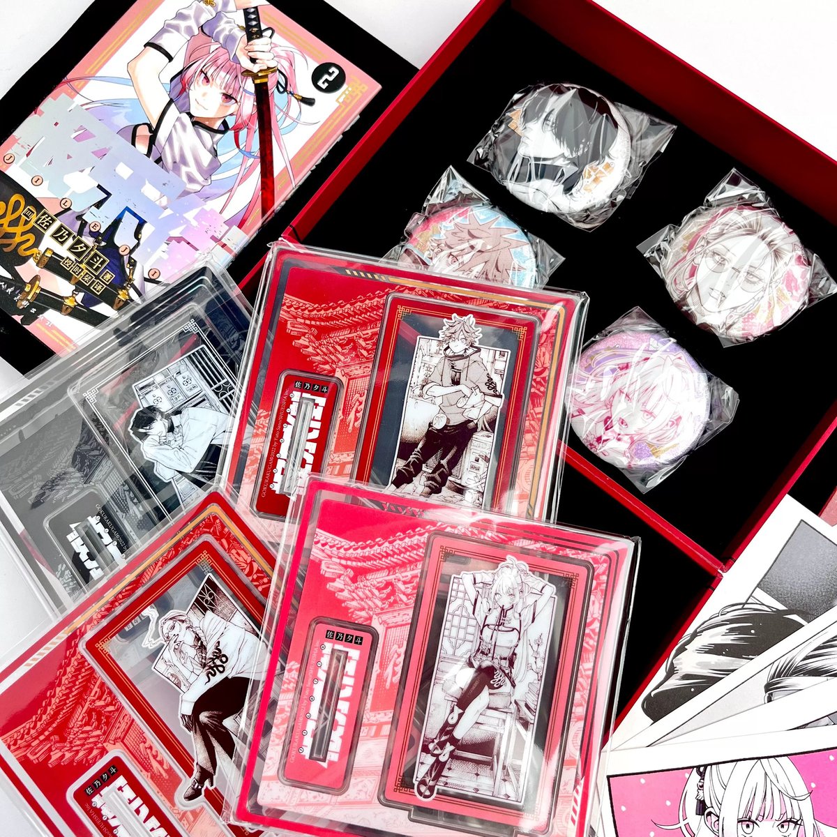 再販・数量限定特典付き【極楽街】柒海図書 中国発売 豪華特装版 1～2