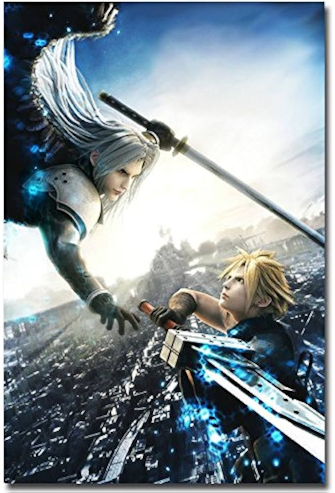 Amazon.co.jp: クラウド対セフィロスファイナルファンタジーFF 7ゲーム