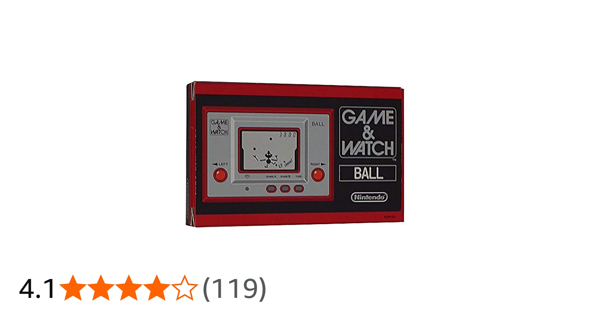 Amazon.co.jp: ゲーム＆ウオッチ ボール 復刻版 : おもちゃ