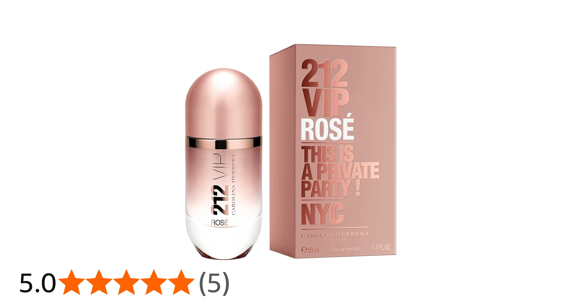 Amazon | キャロライナヘレラ 212 VIP ロゼ EDP SP 50ml | Carolina