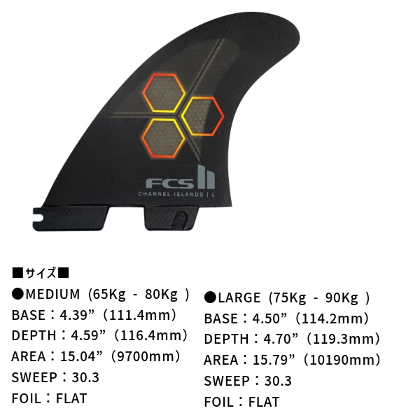 FCS2 エフシーエスツー PC CI UPRIGHT チャネルアイランズサーフボード
