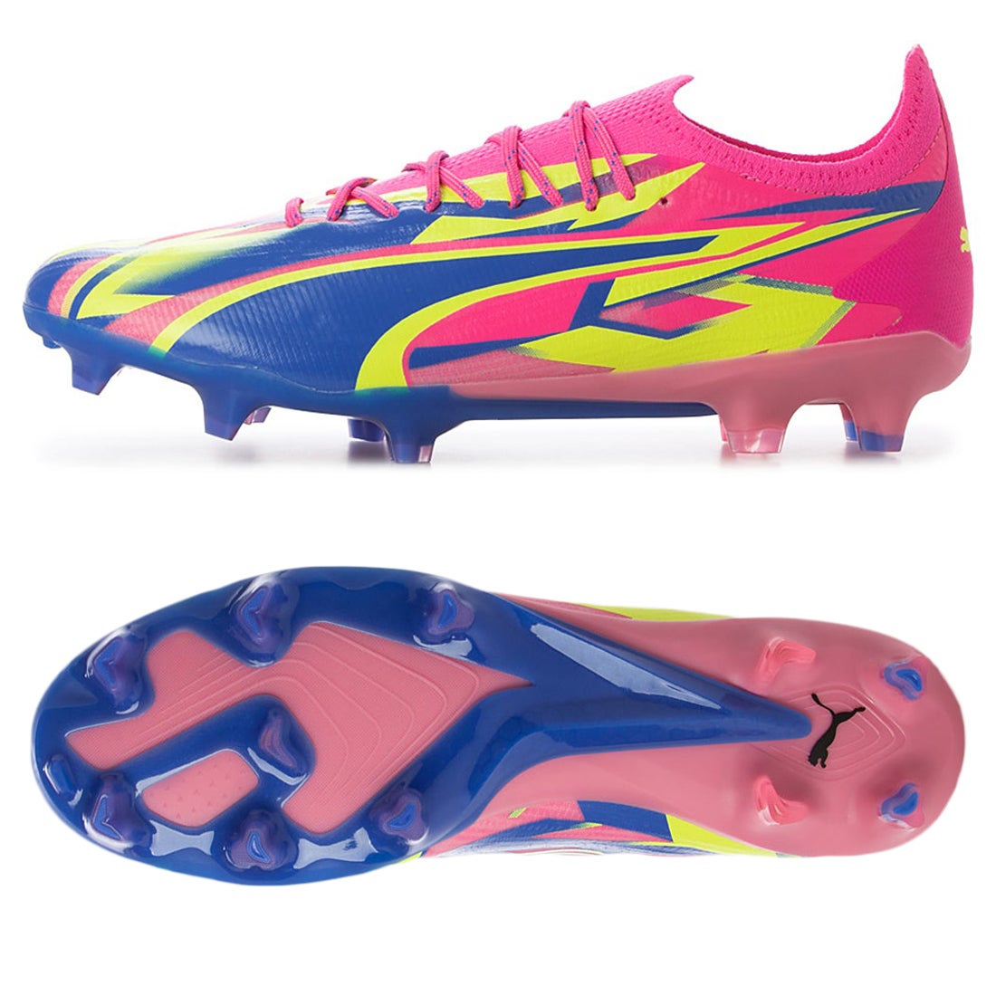 PUMA プーマ ウルトラ アルティメット ENERGY FG/AG(ピンク×ブルー