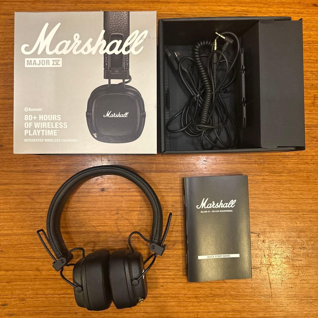 Marshall MAJOR Ⅳ ヘッドフォン　箱/付属品あり MAJORⅣ – Marshall │ 完実電気株式会社 | KANJITSU DENKI CO.,LTD