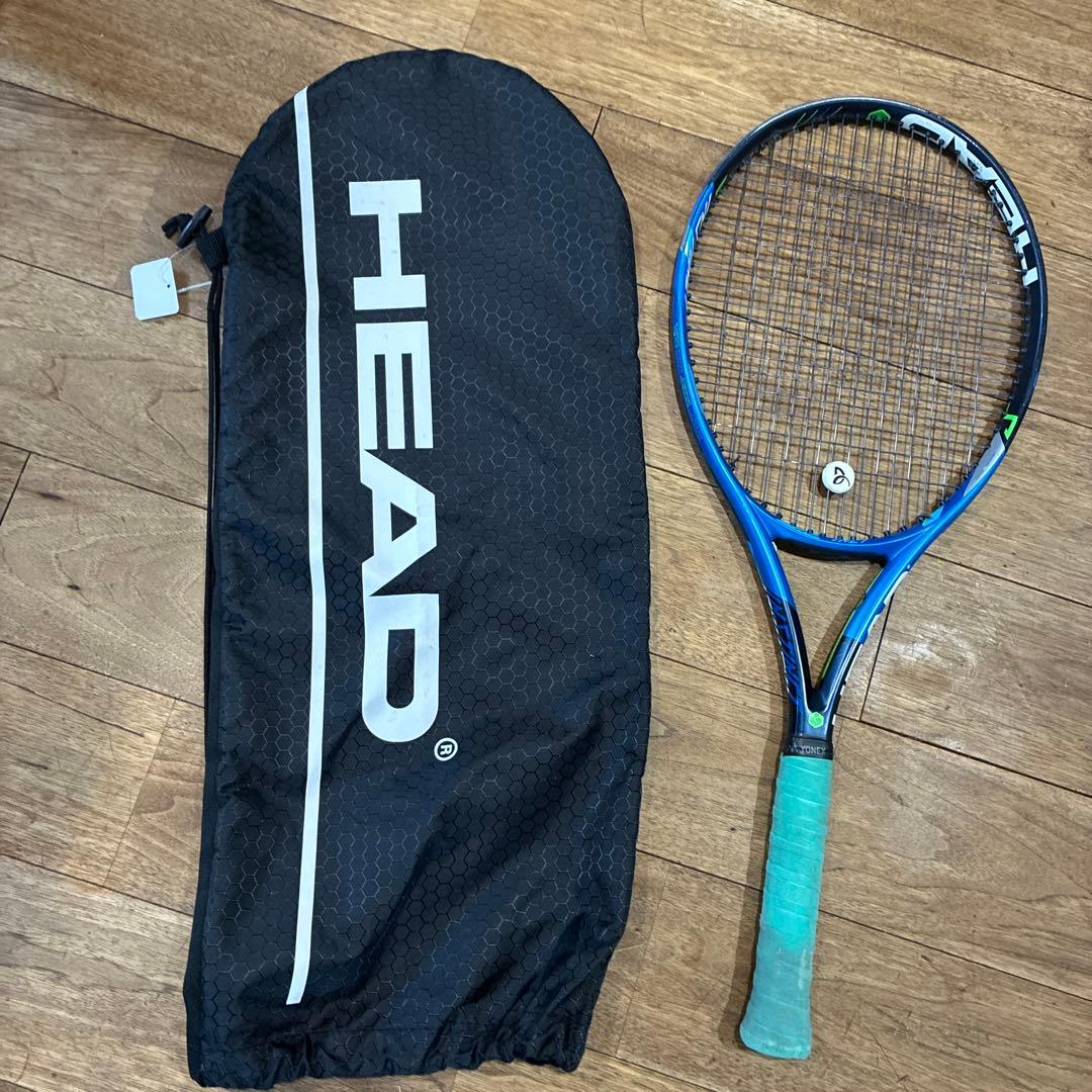 HEAD テニスラケット 青と黒のデザイン HEAD テニスラケット 青と黒のデザイン - メルカリ