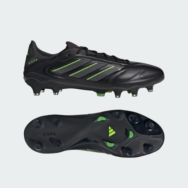 adidas Copa Pure 3 Elite Firm Ground Cleats - Black | Free
