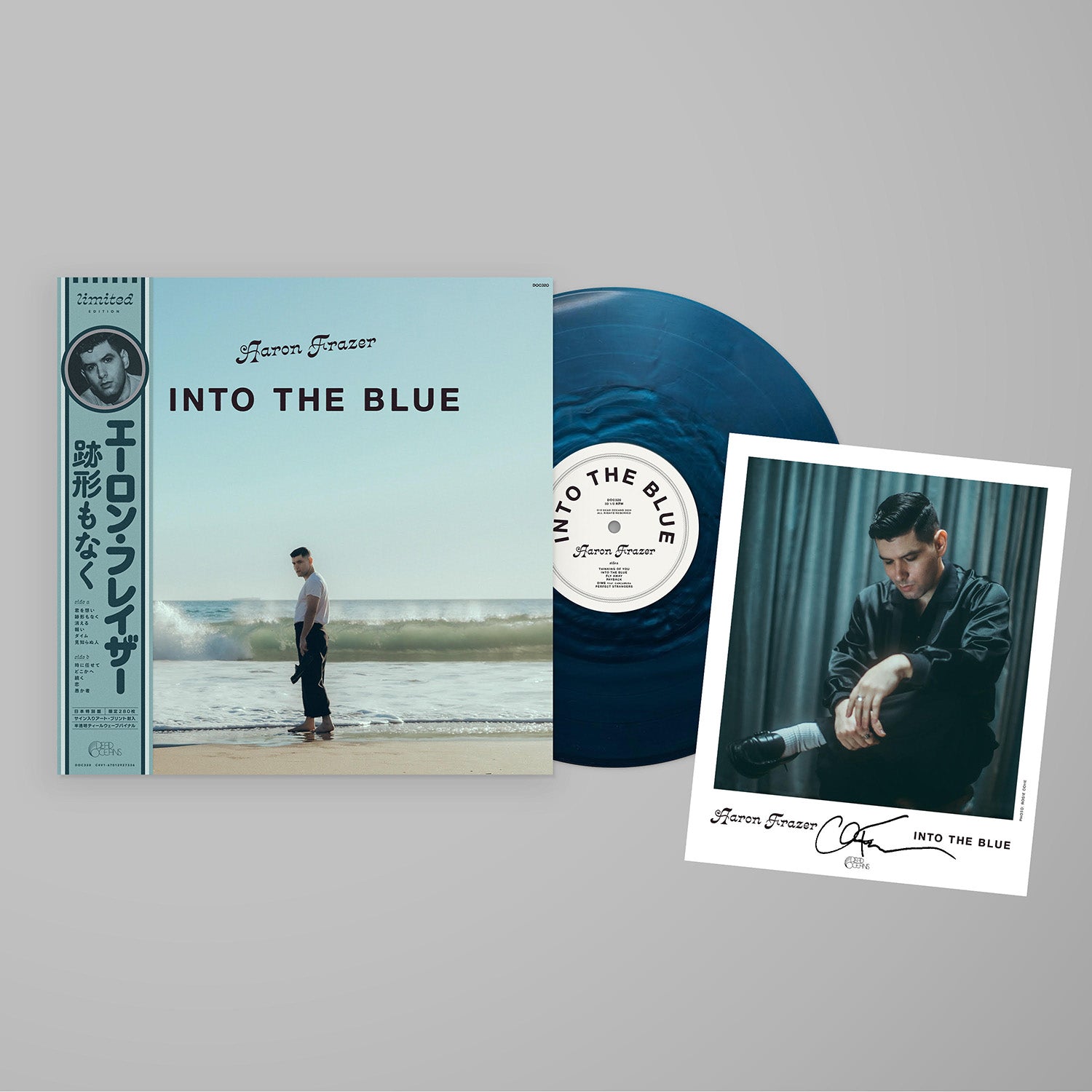 AARON FRAZER 'INTO THE BLUE -JAPAN EDITION-' – BIG LOVE RECORDS