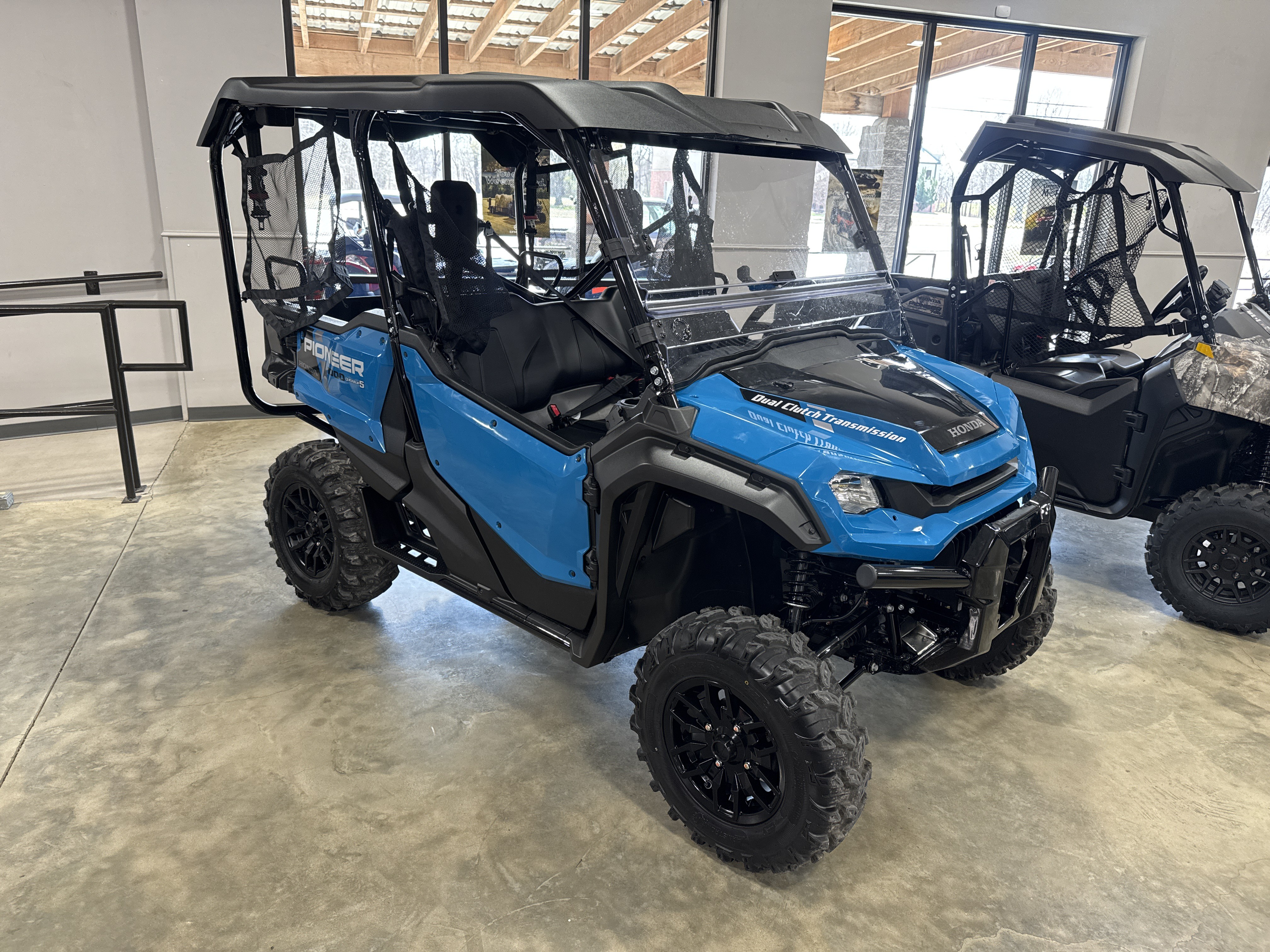 New 2025 Honda Pioneer 1000-5 Deluxe Teal Blue | Utility Vehicles